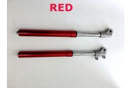 FRONT UPSIDE DOWN FORKS MINI DIRT POCKET BIKE 47cc 49cc A PAIR COLORS