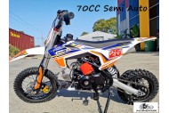 White Plastics Guard Fairing Fender Kit 50 70 90 110 125cc PIT PRO Dirt Bike