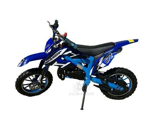 Blue Plastics Guard Fairing Fender Kit & seat for 49cc PIT PRO Dirt Bike