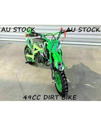 Green Plastics Guard Fairing Fender Kit & seat for 49cc PIT PRO Dirt Bike