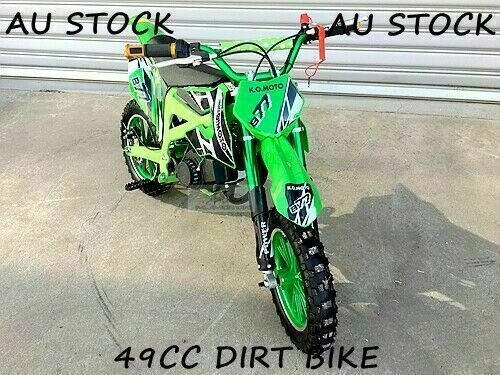 Green Plastics Guard Fairing Fender Kit & seat for 49cc PIT PRO Dirt Bike