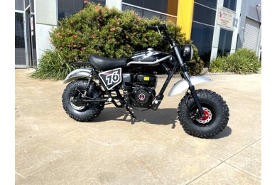MB200 TrailMaster Hurricane 200X Mini Bike Coleman Full sized Kids Adults Bike BLACK