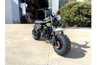 MB200 TrailMaster Hurricane 200X Mini Bike Coleman Full sized Kids Adults Bike BLACK