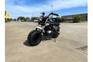 MB200 TrailMaster Hurricane 200X Mini Bike Coleman Full sized Kids Adults Bike BLACK