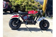 MB200 TrailMaster Hurricane 200X Mini Bike Coleman Full sized Kids Adults Bike RED