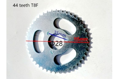 sprocket T8F 44 TEETH