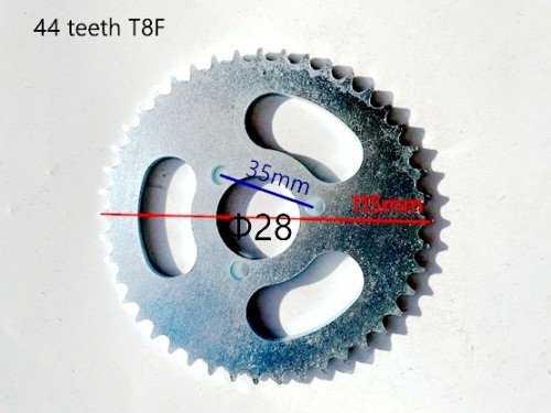sprocket T8F 44 TEETH
