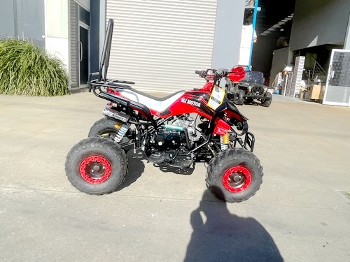 125cc atv quad  3+1 semi auto