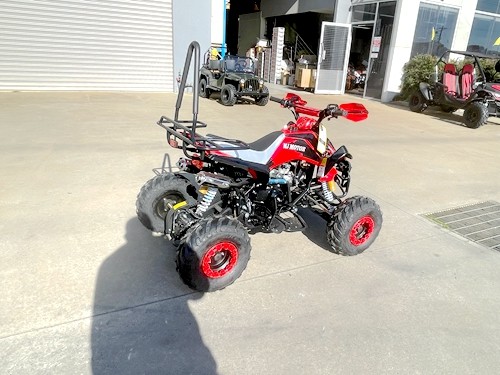 125cc atv quad  3+1 semi auto