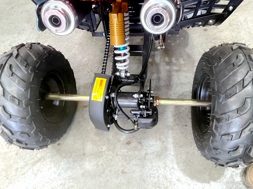 125cc atv quad  3+1 semi auto