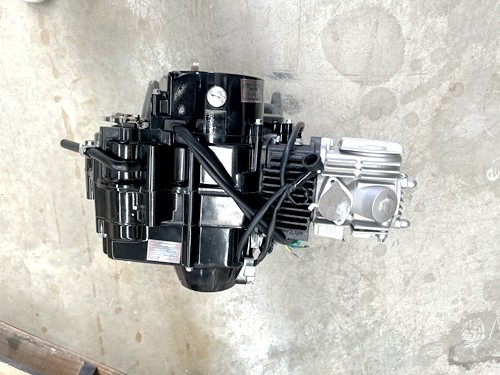 110cc engine electric start semi auto
