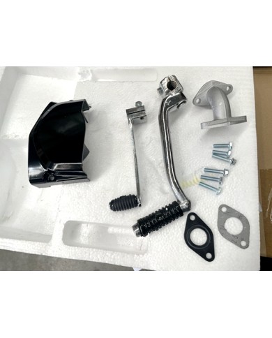 110cc engine electric start semi auto
