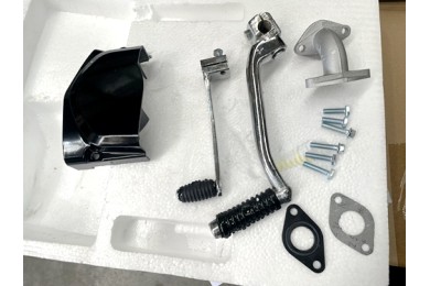 110cc engine electric start semi auto