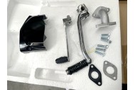 110cc engine electric start semi auto
