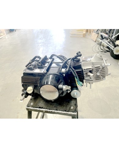 110cc engine electric start semi auto