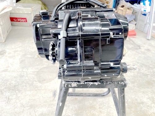 110cc engine electric start semi auto