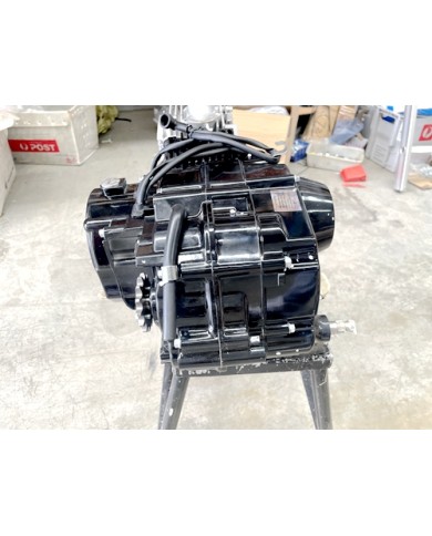 110cc engine electric start semi auto