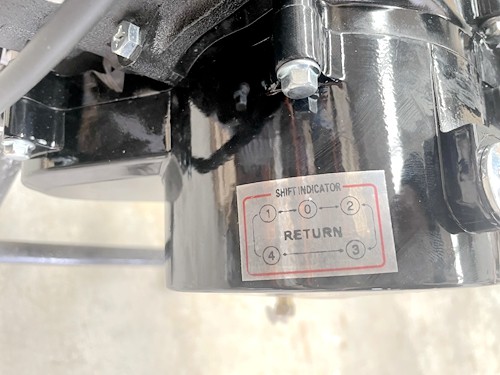 110cc engine electric start semi auto