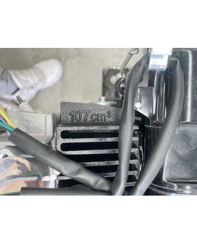 110cc engine electric start semi auto