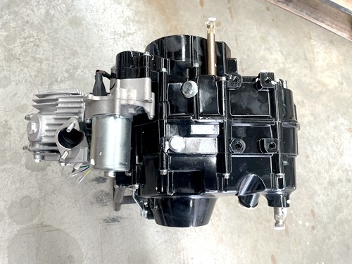 110cc engine electric start semi auto