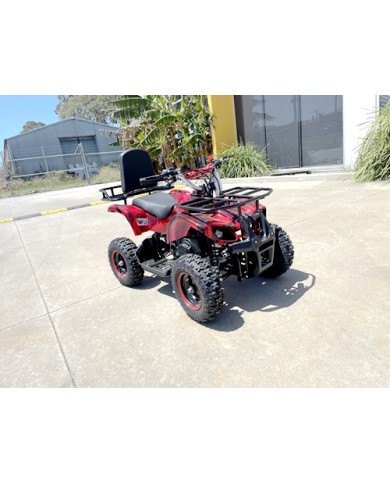 49cc Mini Farm Quad Bike for Kids in Red - MJ Motor