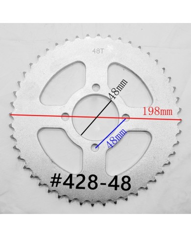 sprocket 428 48 teeth