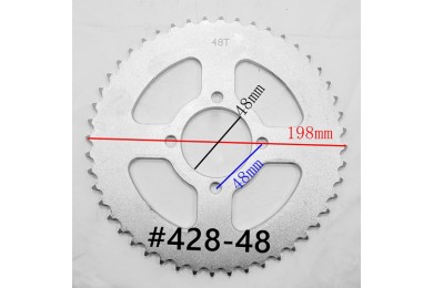 sprocket 428 48 teeth