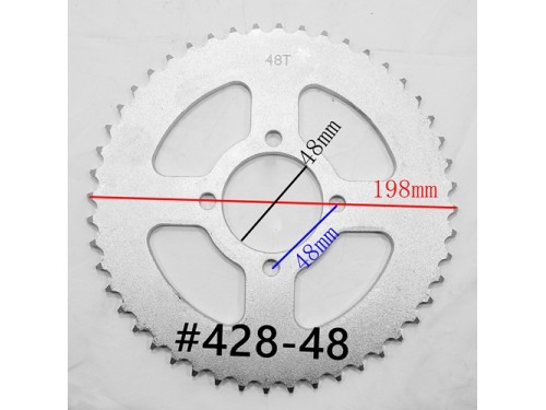 sprocket 428 48 teeth