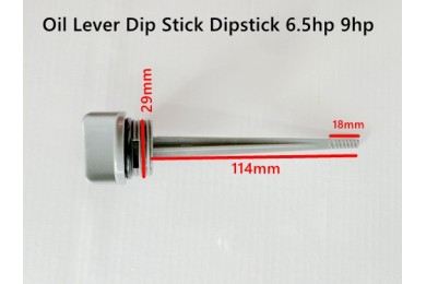 Oil Lever Dip Stick Dipstick 5.5hp 6.5hp 7hp 9hp Go Kart Buggy Reduction Gearbox