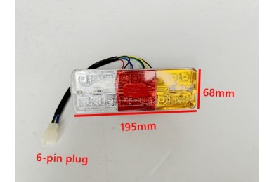 Tail light assembly LED brake stop reverse light Jeep Vehicle ATV Quad