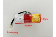 Tail light assembly LED brake stop reverse light Jeep Vehicle ATV Quad