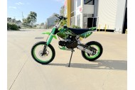 BIGFOOT 125CC PIT MOTOR DIRT BIKE TRAIL MOTOCROSS PRO KICK START 14/17 BIG GREEN