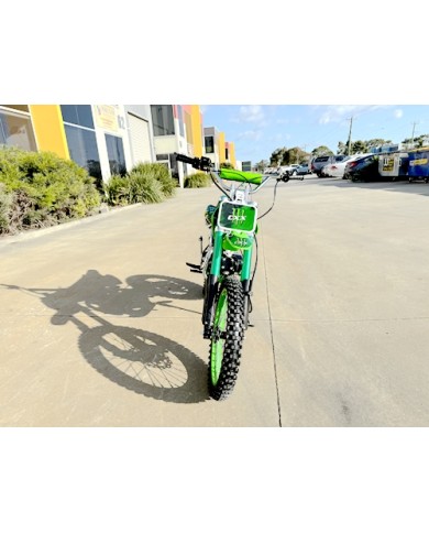 BIGFOOT 125CC PIT MOTOR DIRT BIKE TRAIL MOTOCROSS PRO KICK START 14/17 BIG GREEN