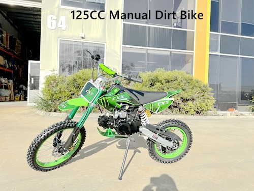 BIGFOOT 125CC PIT MOTOR DIRT BIKE TRAIL MOTOCROSS PRO KICK START 14/17 BIG GREEN