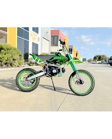 BIGFOOT 125CC PIT MOTOR DIRT BIKE TRAIL MOTOCROSS PRO KICK START 14/17 BIG GREEN