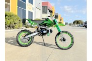 BIGFOOT 125CC PIT MOTOR DIRT BIKE TRAIL MOTOCROSS PRO KICK START 14/17 BIG GREEN