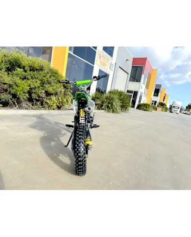 BIGFOOT 125CC PIT MOTOR DIRT BIKE TRAIL MOTOCROSS PRO KICK START 14/17 BIG GREEN