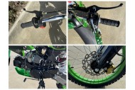 BIGFOOT 125CC PIT MOTOR DIRT BIKE TRAIL MOTOCROSS PRO KICK START 14/17 BIG GREEN