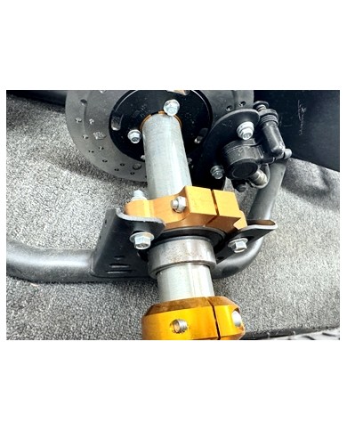 GO KART WELD ON BEARING HANGER BRACKET FLANGE OFF-ROAD BUGGY suit 30-50MM AXLE