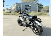 MB200X TrailMaster Hurricane Mini Bike Coleman Full sized REC-REG E-start BLACK