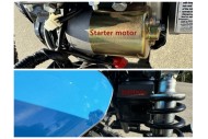 MB200X TrailMaster Hurricane Mini Bike Coleman Full sized REC-REG E-start BLACK