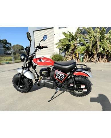 MB200X TrailMaster Hurricane Mini Bike Coleman Full sized REC-REG E-start BLACK