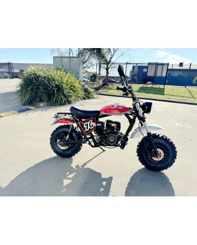 MB200X TrailMaster Hurricane Mini Bike Coleman Full sized REC-REG E-start BLACK