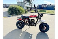 MB200X TrailMaster Hurricane Mini Bike Coleman Full sized REC-REG E-start BLACK