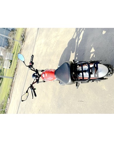 MB200X TrailMaster Hurricane Mini Bike Coleman Full sized REC-REG E-start BLACK