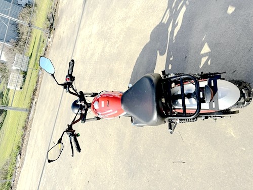 MB200X TrailMaster Hurricane Mini Bike Coleman Full sized REC-REG E-start BLACK