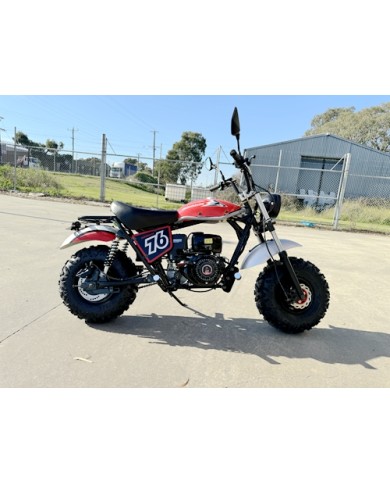 MB200X TrailMaster Hurricane Mini Bike Coleman Full sized REC-REG E-start BLACK