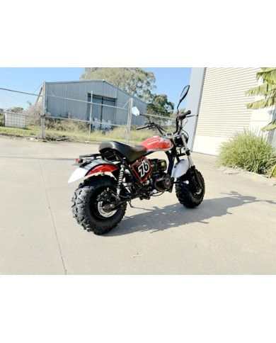 MB200X TrailMaster Hurricane Mini Bike Coleman Full sized REC-REG E-start BLACK
