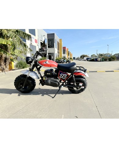 MB200X TrailMaster Hurricane Mini Bike Coleman Full sized REC-REG E-start BLACK