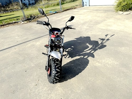 MB200X TrailMaster Hurricane Mini Bike Coleman Full sized REC-REG E-start BLACK